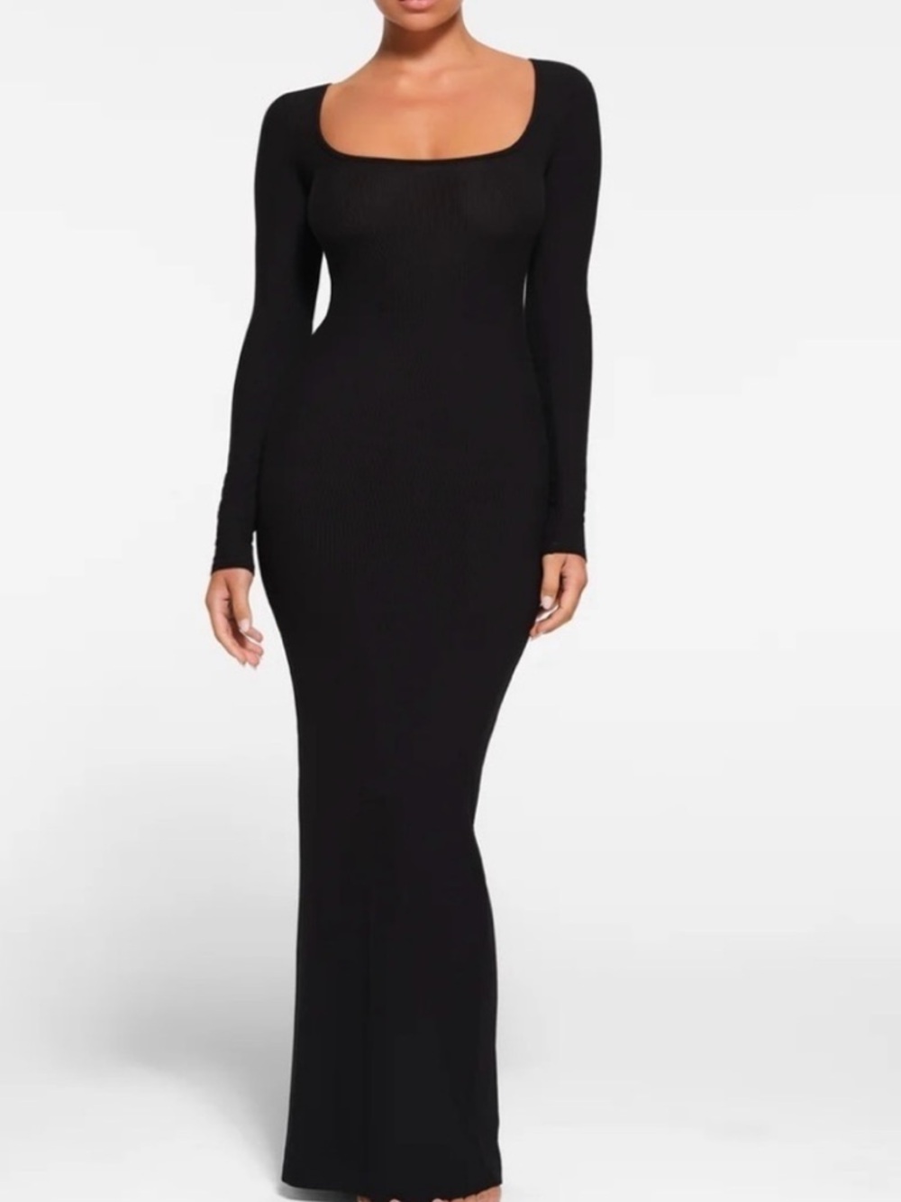 Skims Soft Lounge Long Sleeve Dress